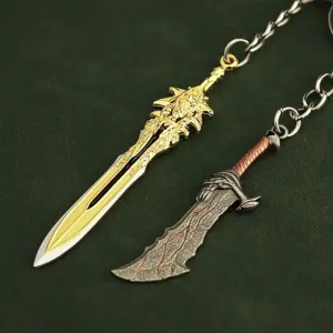 God of War Kratos Metal Keychain Collector's Item