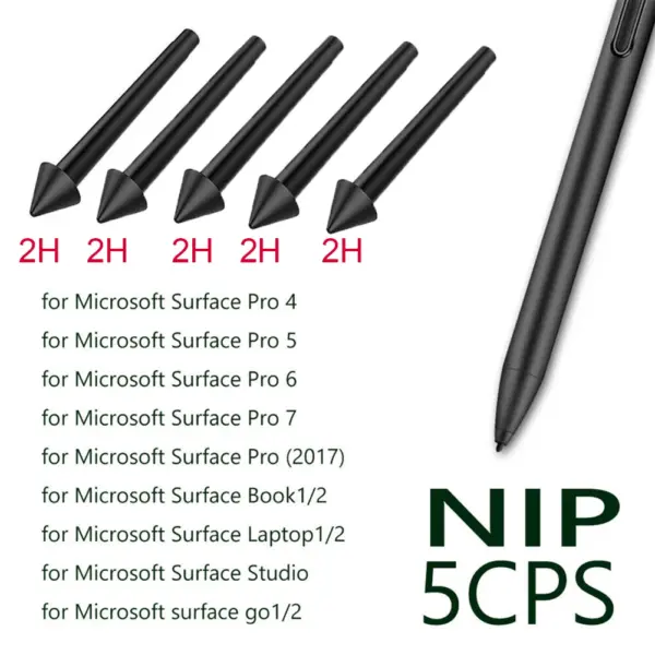 5pcs High Sensitivity Stylus Nibs for Surface Pro - Image 9