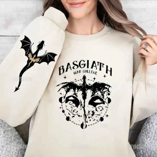 Basgiath War College Print Hoodie for Women - Image 19