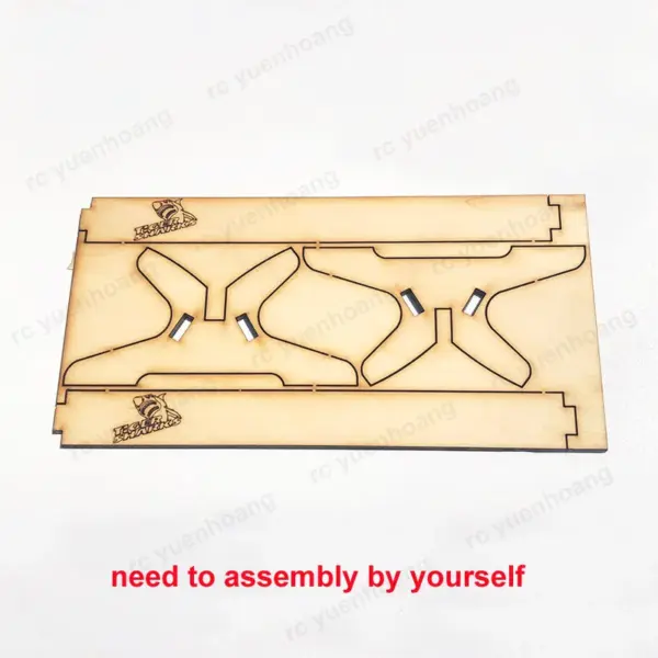 Wooden Bracket Carrier for RC Simulation Ships - Image 2