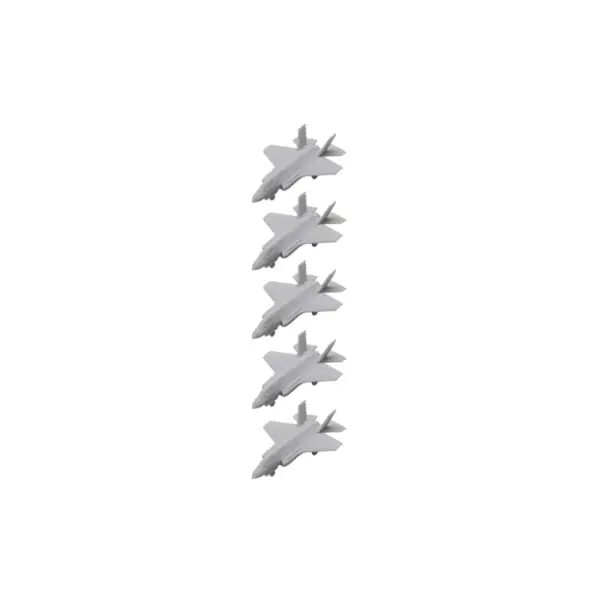 5PCS F-35A Lightning II Fighter Models - Image 11