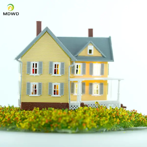 DIY Little House Model Kit for HO Scale - Image 4