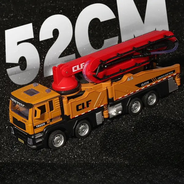 1:32 Metal Diecast Spray Pump Truck Toy - Image 9
