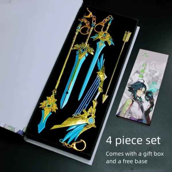 Genshin Impact Alloy Sword Keychain Accessory - Image 6
