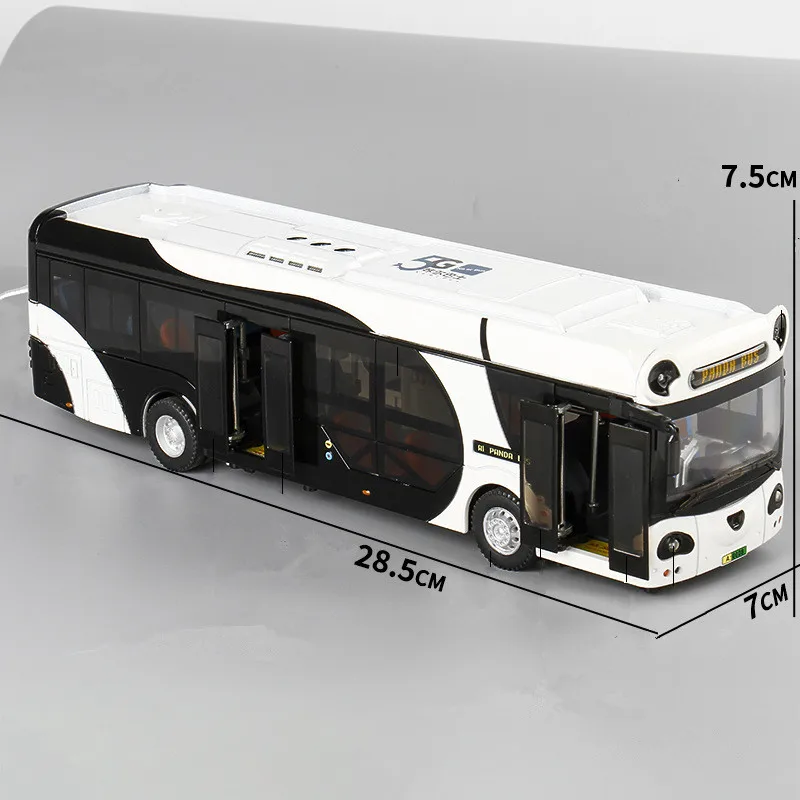 42 Scale Alloy Panda Bus Model Decoration 2 42 Scale Alloy Panda Bus Model Decoration - Image 2