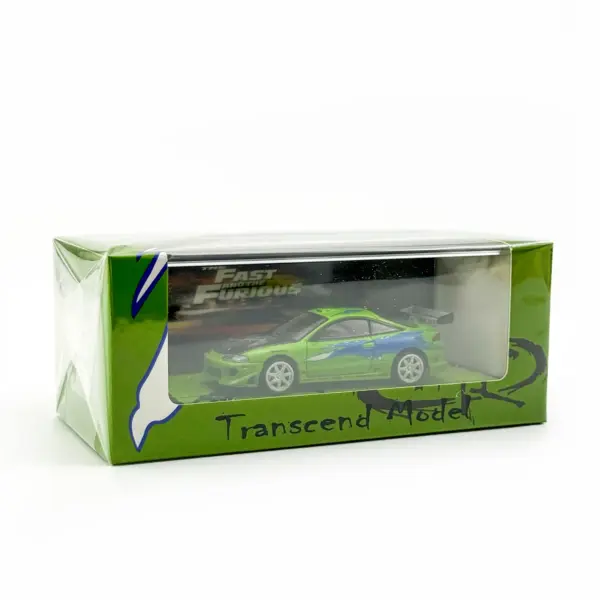 Diecast 1/64 Mitsubishi Eclipse Alloy Model Car - Image 6