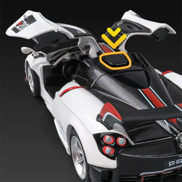 1:32 Pagani Huayra BC Diecast Model Car - Image 5