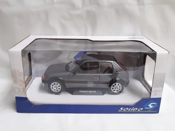 Solido 1:18 205 GTI Diecast Car Model Flawed - Image 6