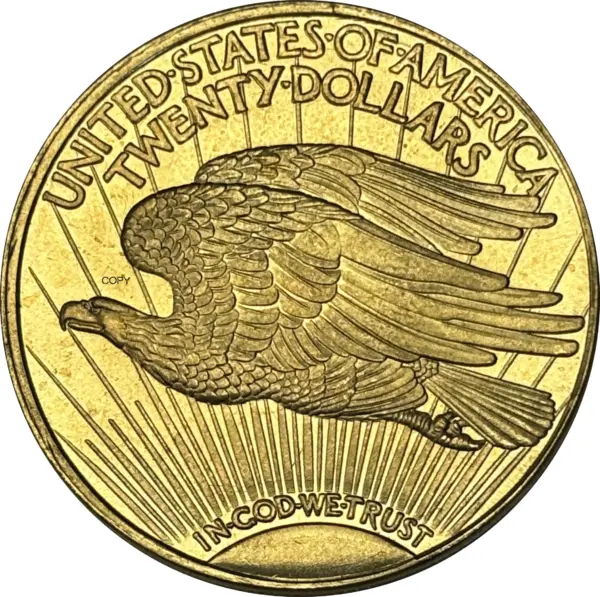 1923 D Saint Gaudens Commemorative Coin Replica - Image 5