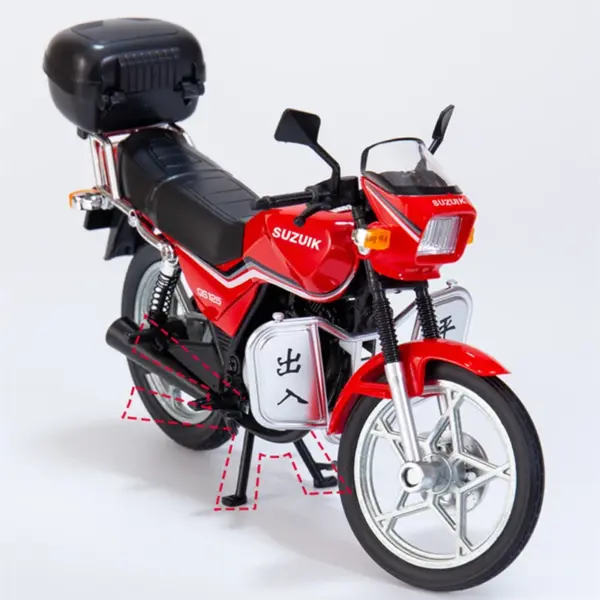 1:12 Suzuki GS125 Diecast Motorcycle Model - Image 4