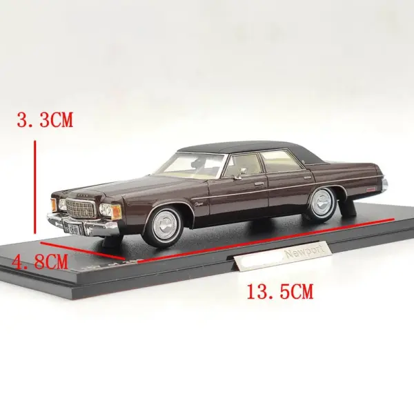 Newport 1974 Resin Model Car 1/43 Scale - Image 4