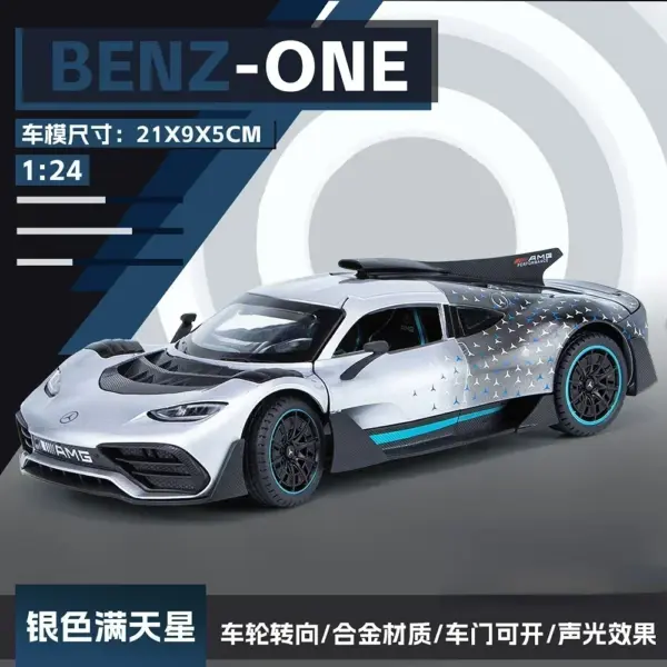 1:24 Mercedes Benz ONE Diecast Model Car - Image 16