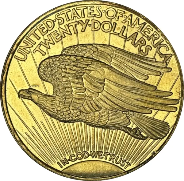 Saint Gaudens 1927 Commemorative Copy Coin - Image 2