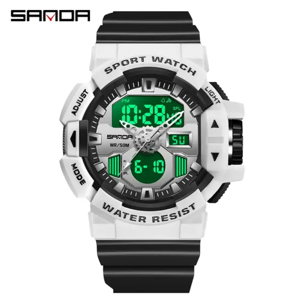 SANDA 3129 Military Sport Quartz Wrist Watch - Image 8