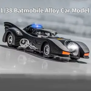 1/38 Batmobile Alloy Diecast Toy Car Model