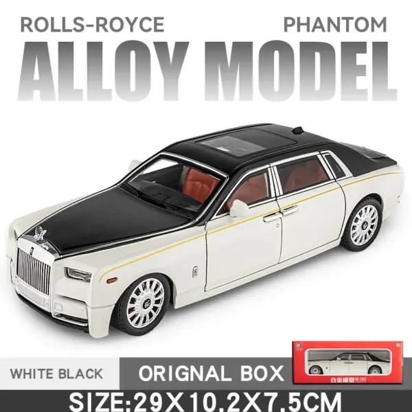 1:18 Rolls Royce Phantom Diecast Car Model - Image 10