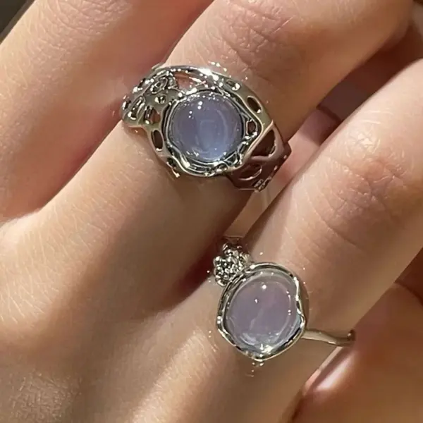 Adjustable Women’s Moonlight Stone Ring - Image 17