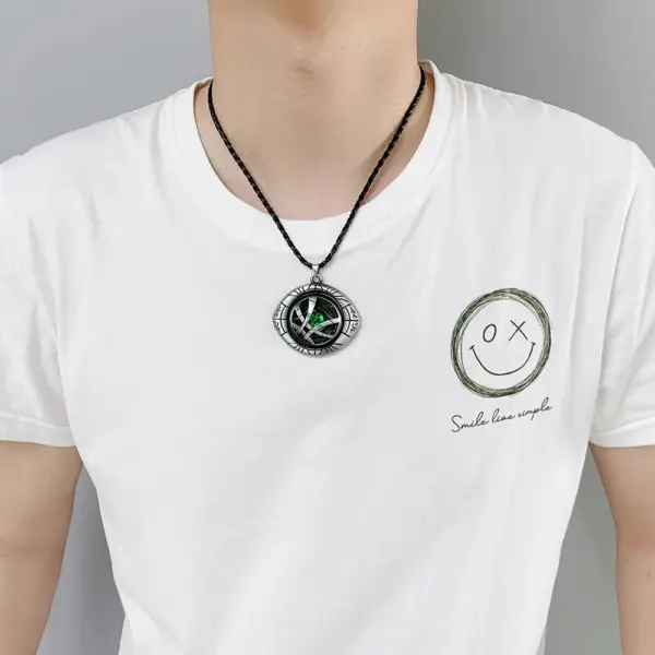 Doctor Strange Infinity Necklace with Eye of Agamotto - Image 3