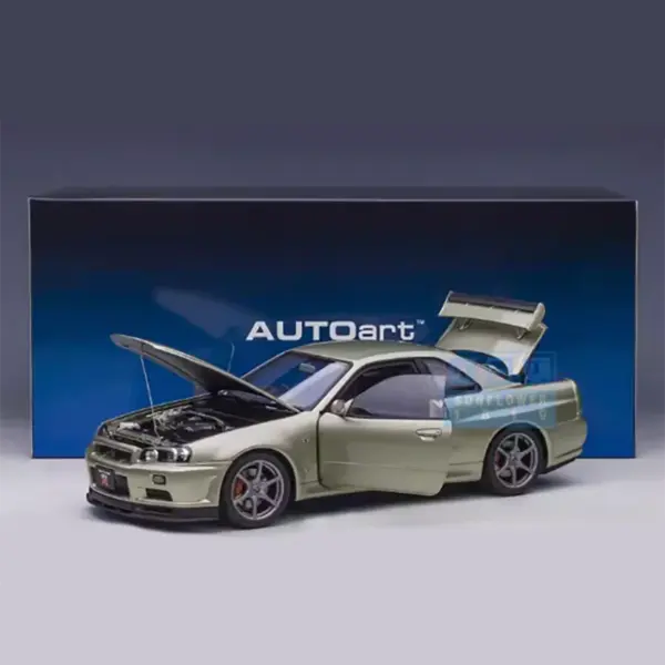 AUTOART 1:18 Skyline GT-R34 V-Spec Model - Image 8