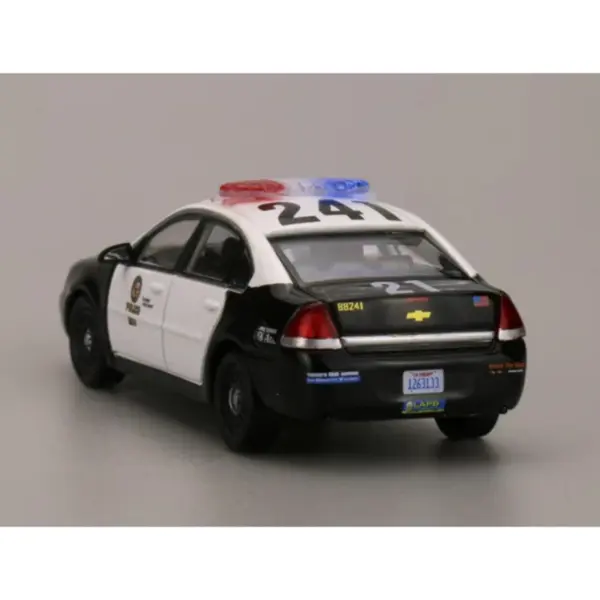 1:64 LAPD Police Impala Model Car Display - Image 6