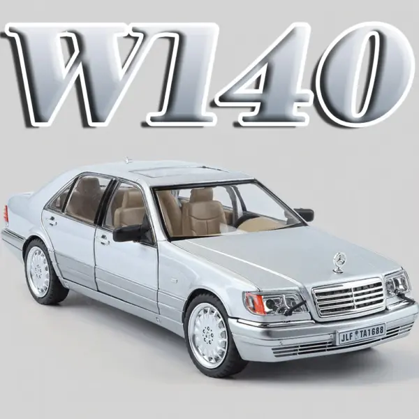 1:24 W140 Diecast Miniature Car Model - Image 2
