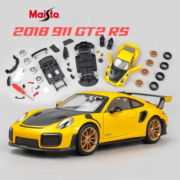 Maisto 1:24 Porsche 911 GT2 RS Model Car - Image 2