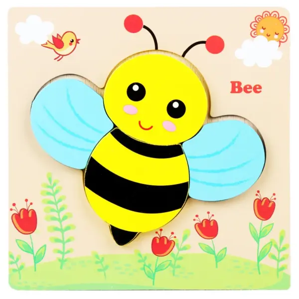 Wooden 3D Animal Puzzle for Early Learning - Image 10