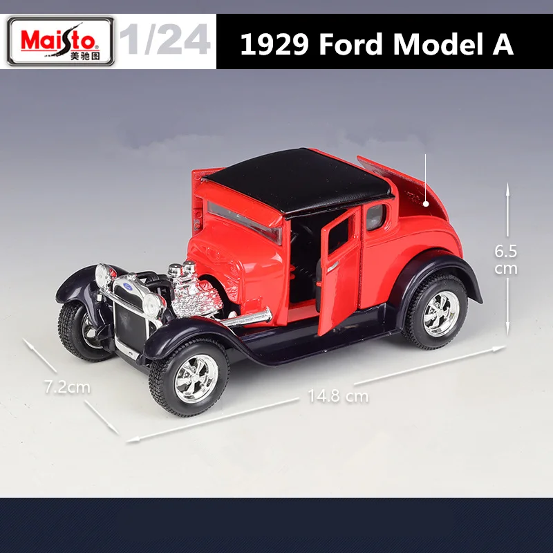 Maisto 1:24 1929 Ford Model A Diecast Car 2 Maisto 1:24 1929 Ford Model A Diecast Car - Image 2