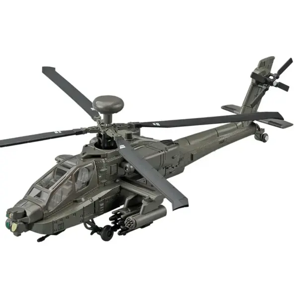 Apache Armed Helicopter Diecast Model - Image 6