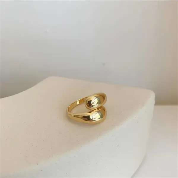Bold Gold Silver Plated Dome Ring for Women - Image 10