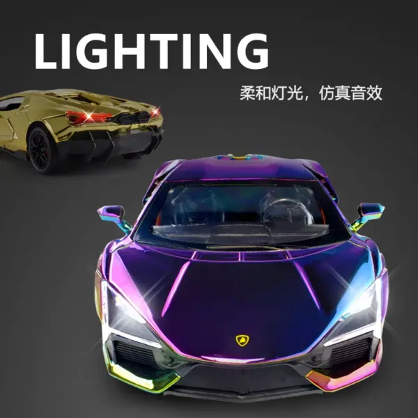 1:24 Lamborghini Revuelto Diecast Model Car - Image 2