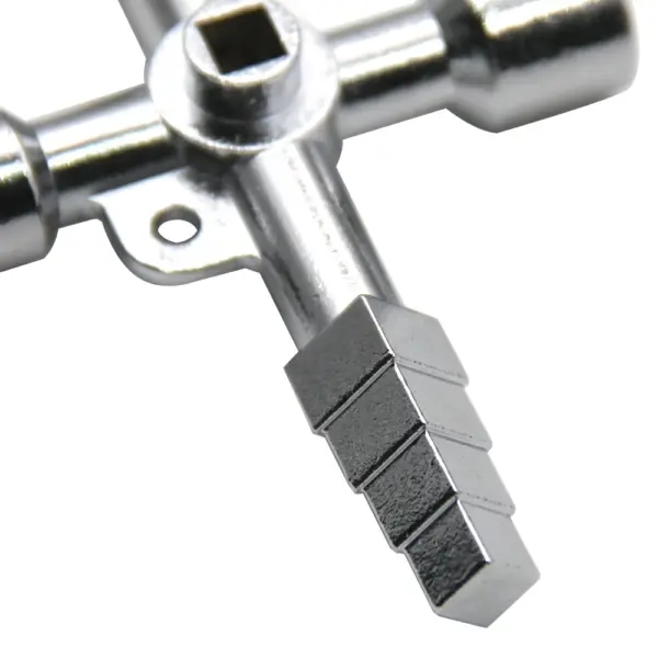 4-in-1 Silver Key Wrench Tool Set - Image 4
