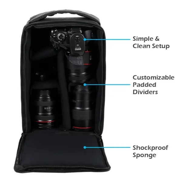 Waterproof DSLR Camera Backpack for Nikon/Canon - Image 3