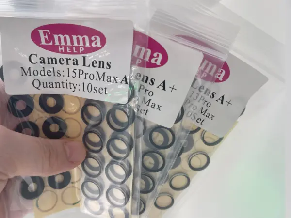 EmmaHelp 10-Pack Rear Camera Lens for iPhone Models - Image 4