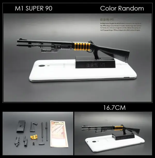 1:6 Scale AK74 Sniper Rifle and HK416 Model - Image 7