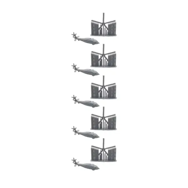 5 Sets RUH-60 Black Hawk Helicopter Models - Image 7