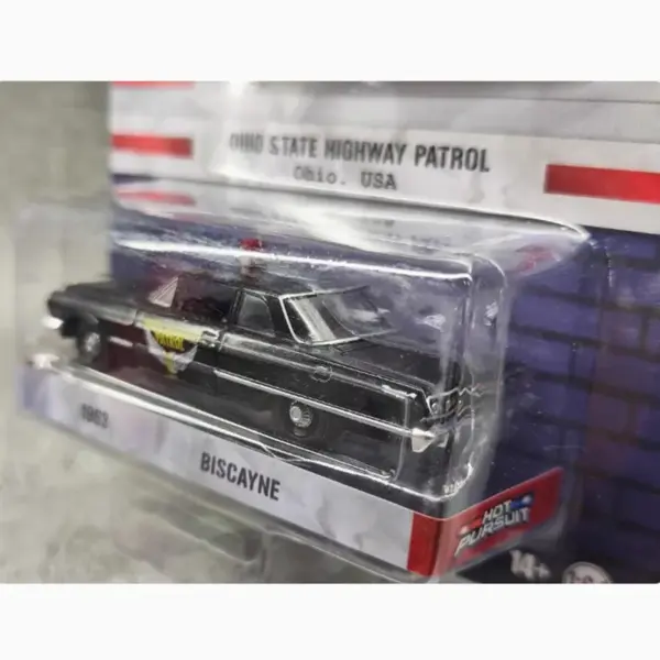 1963 BISCAYNE Police Diecast Model 1:64 Scale - Image 3