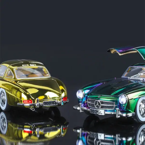 1:24 Alloy Benz 300SL Diecast Model Car - Image 5