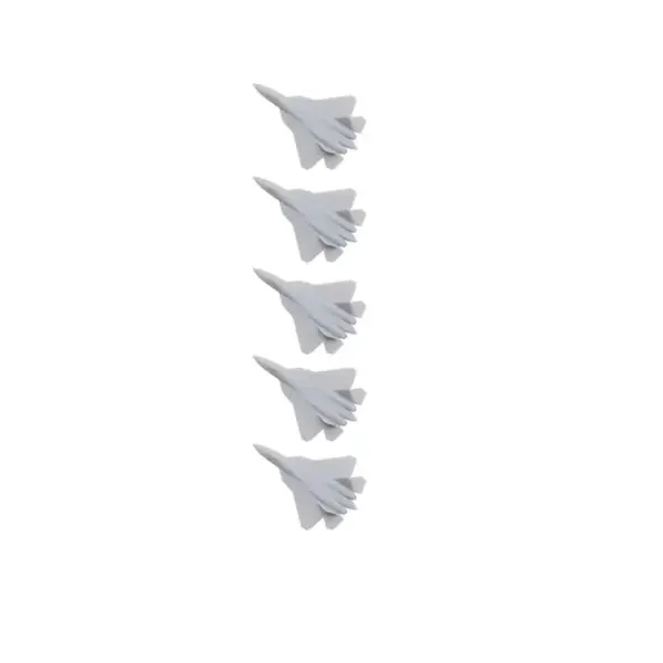 5PCS SU-57 Stealth Fighting Plane Models - Image 10