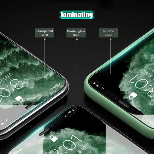 3PCS Tempered Glass for iPhone Models Protectors - Image 4