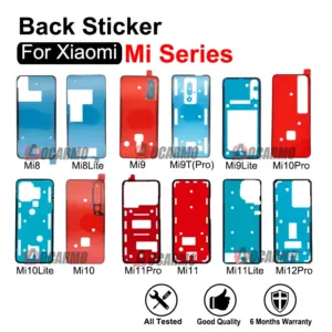 Xiaomi Mi 8-12 Pro Rear Battery Adhesive Strap
