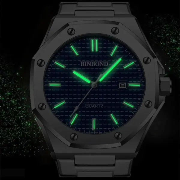 BINBOND B0233 Luxury Quartz Men's Watch - Image 2