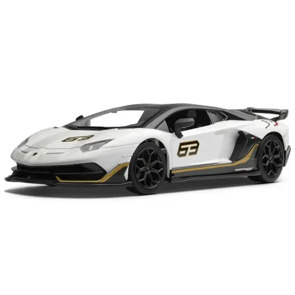 1:24 Lamborghini Aventador SVJ63 Diecast Model - Image 6