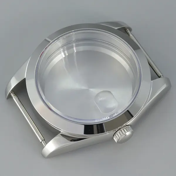 Luxury Bevel Edge Watch Case for Seiko & Miyota - Image 4