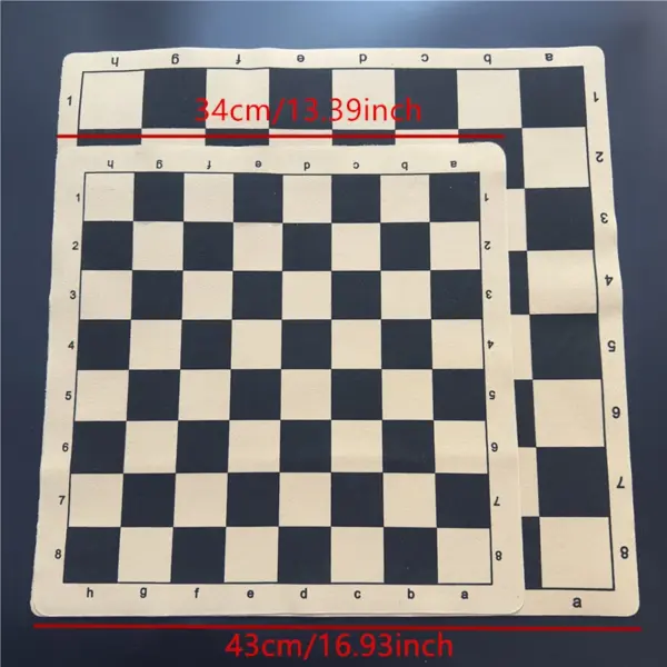 Foldable International Chess Board 34cm & 43cm - Image 2