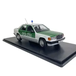 Mercedes Benz 190 W201 Police Car Model 1/18 8 Sf73352a5ab2948e1980efef54db85688R