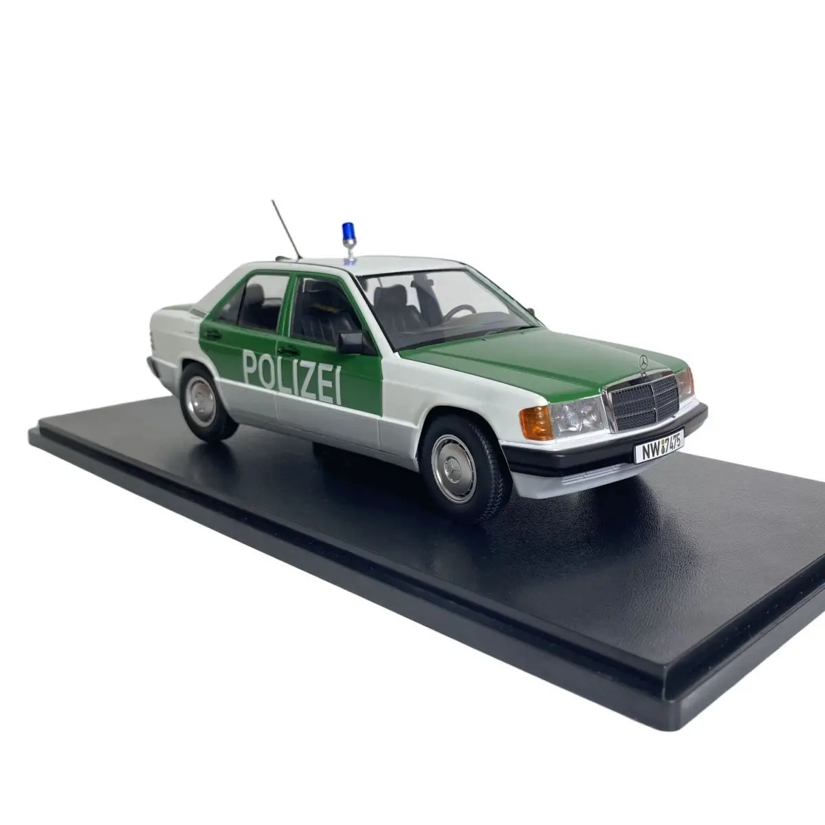 Mercedes Benz 190 W201 Police Car Model 1/18 2 Mercedes Benz 190 W201 Police Car Model 1/18 - Image 2