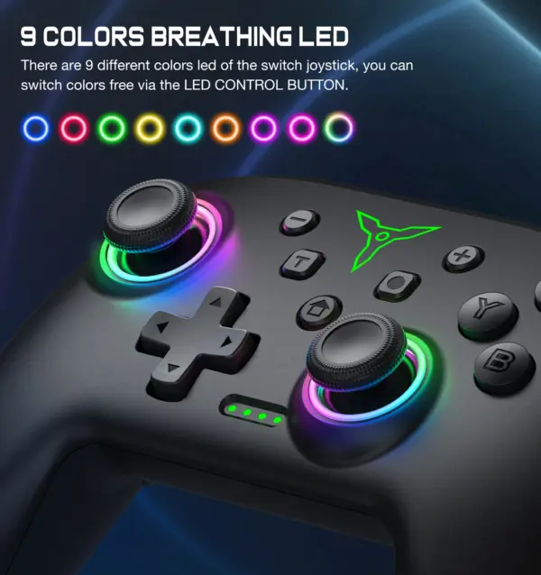 Wireless Bluetooth Game Controller for Switch/PC - Image 4