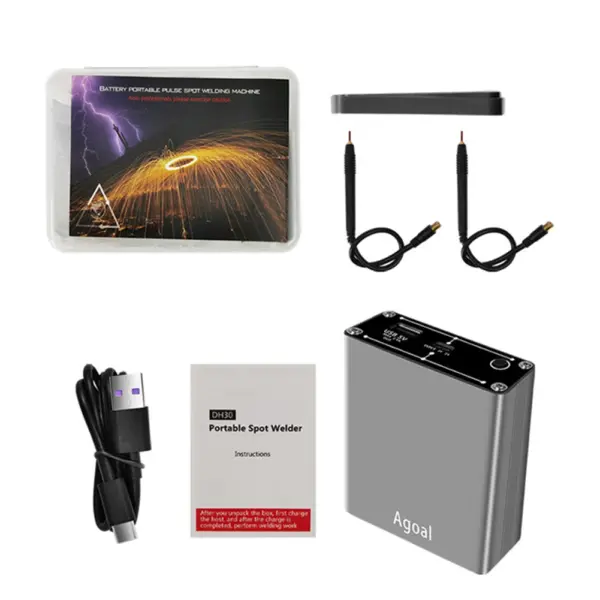 Mini Spot Welder with OLED Screen and Battery - Image 7