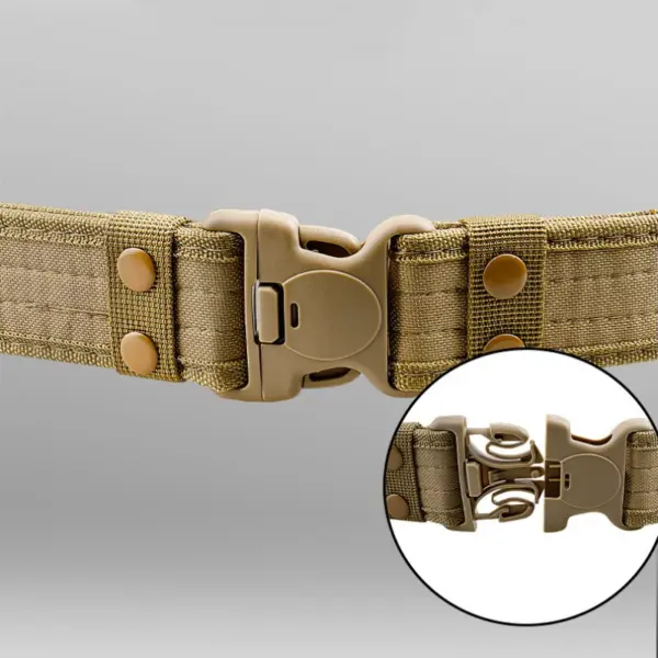 FRALU Combat Tactical Canvas Belt Men - Image 5